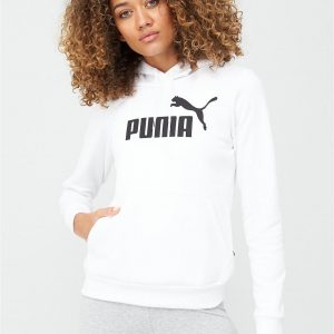 selling essential logo hoodie white 5efee83d1046d