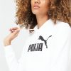 selling essential logo hoodie white 5efee83ed98c1
