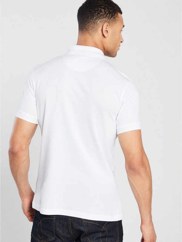 selling essential polo shirt white 5efc826ac3b57