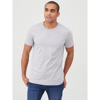selling essentials crew t shirt grey 5efc8167ccbfe