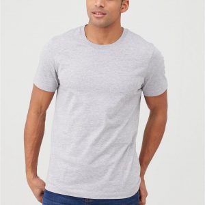selling essentials crew t shirt grey 5efc816b75b72