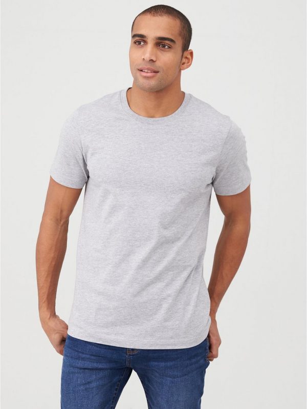 selling essentials crew t shirt grey 5efc816b75b72