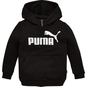 selling essentials girls zip front hoodie black 5efee8e2955a9