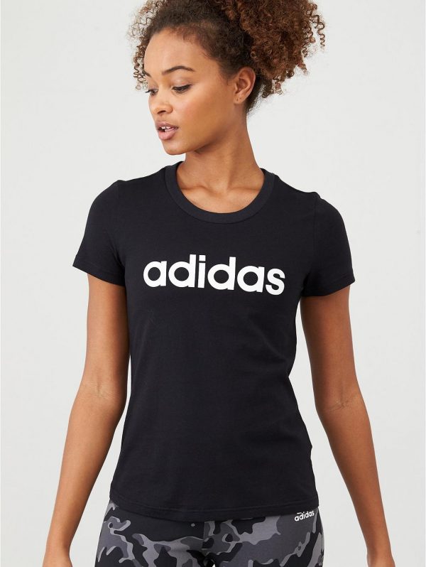 selling essentials linear slim tee black 5efcbdea6c969