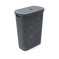 selling faux rattan slim 40 litre laundry hamper 5f003e90c887a
