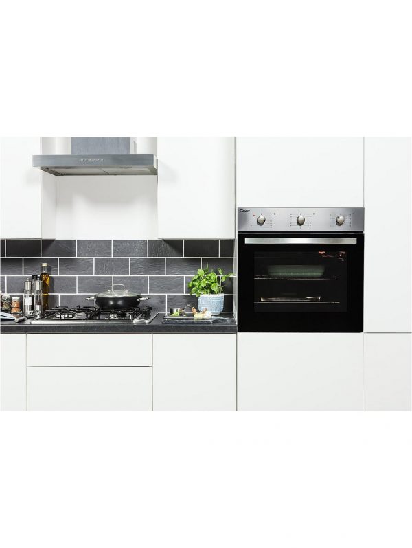 selling fcs 602 n e built in 60cm multifunction single oven with optional installation stainless steel 5f0578dccd3ff