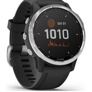 selling fenix 6s solar gps watch ww silver with black band 5f081b7aa9216