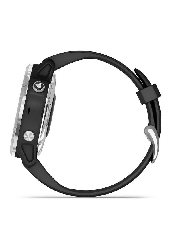 selling fenix 6s solar gps watch ww silver with black band 5f081b7eddf1f
