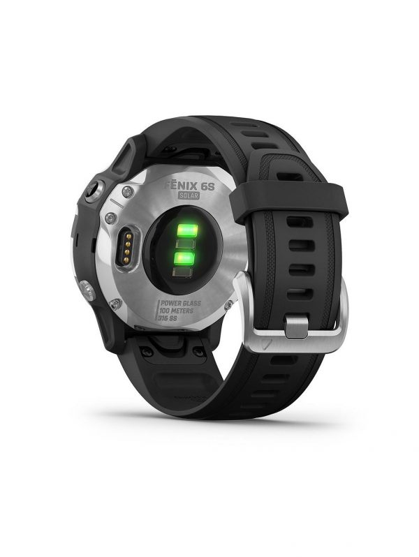 selling fenix 6s solar gps watch ww silver with black band 5f081b7f91e30
