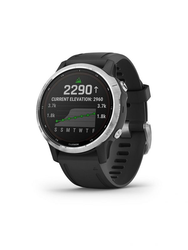 selling fenix 6s solar gps watch ww silver with black band 5f081b8081b21