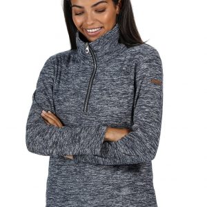 selling fidelia quarter zip marl fleece navy 5f0429c611bf0