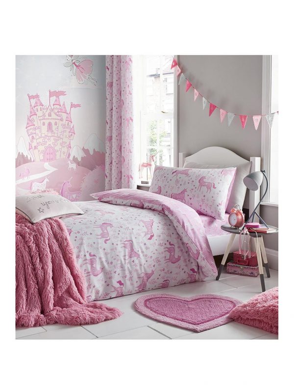 selling folk unicorn lined curtains 5f019487cd7df