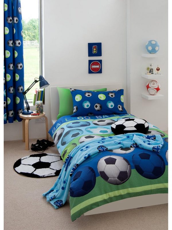 selling football lined curtains 5f0194284592f