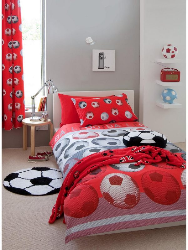 selling football lined curtains 5f0195105a34d