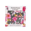 selling gardenia grey floral coasters set of 4 5efc7a1057a90