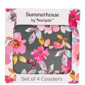 selling gardenia grey floral coasters set of 4 5efc7a1529d33