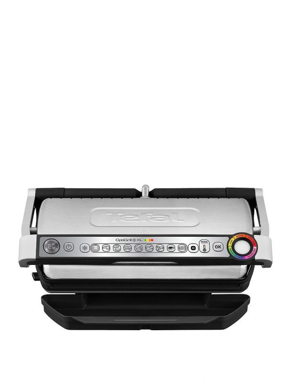 selling gc722d40 optigrill xl grill 9 automatic settings and cooking sensor stainless steel 5f0566347b65a
