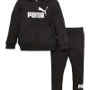 selling girls essentials zip through hoodie and legging set black 5efee9a62a423