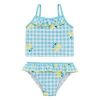 selling girls lemon print gingham tankini mint 5f042ae00e5e0