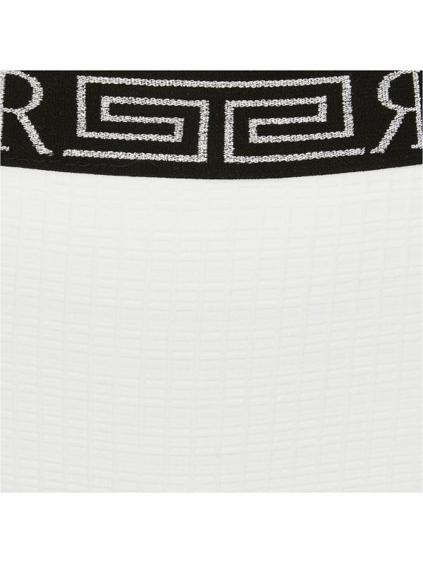 selling girls textured one shoulder bikini set white 5f01889c638b3