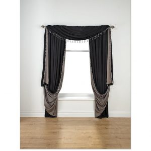 selling grande finale faux silk reversible slot top curtains 5f01985fd2618