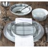 selling grey tartan 30 piece dinner set 5efc78dde4808