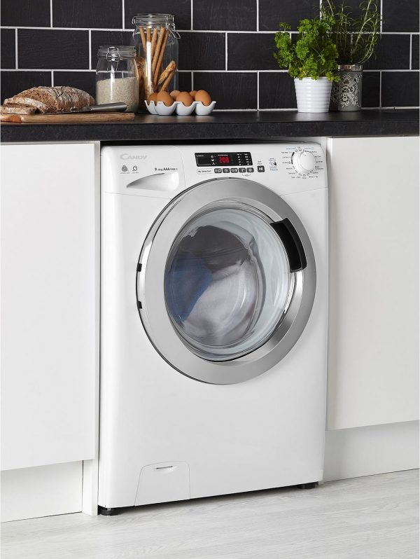 selling gvsw496dc 9kg wash 6kg dry 1400 spin washer dryer with smart touch white chrome 5f211c1d99cf9