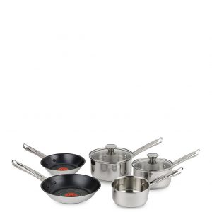 selling h054s544 elementary induction 5 piece pan set stainless steel 5f05b56f91281