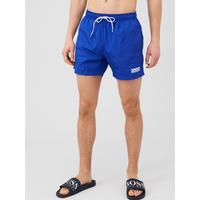 selling haiti small logo swim shorts blue 5f042a7fc9c10