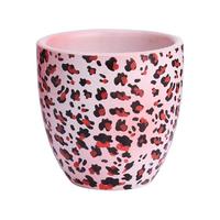 selling hand painted animal print ceramic planter 5efeeeae1bb77