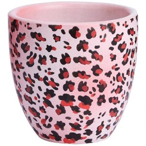 selling hand painted animal print ceramic planter 5efeeeb2b09cf