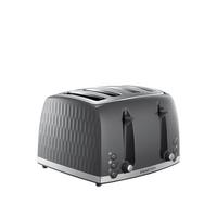 selling honeycomb 4 slice toaster grey 5f06b6edc8621
