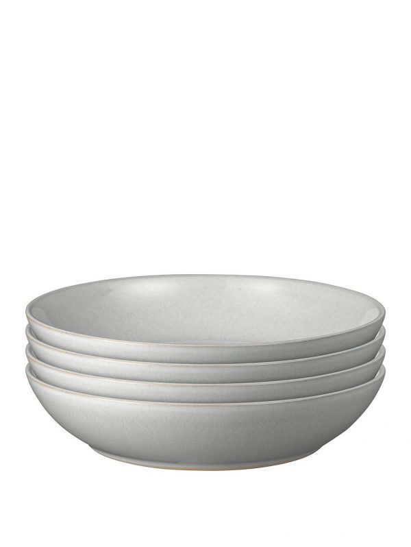 selling intro set of 4 pasta bowls soft grey 5efc7a2a22518