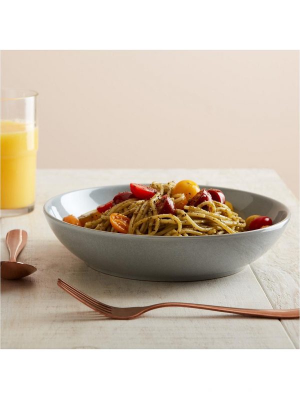 selling intro set of 4 pasta bowls soft grey 5efc7a2b93a15