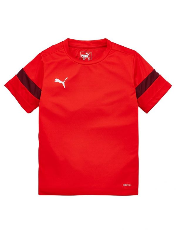 selling junior football tee red 5efee945119d7