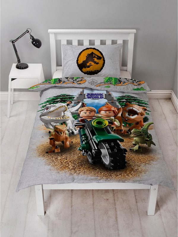 selling jurassic world dinosaur reversible single duvet cover set 5efef2e9dc2e1