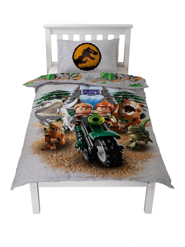selling jurassic world dinosaur reversible single duvet cover set 5efef2ea83bf0