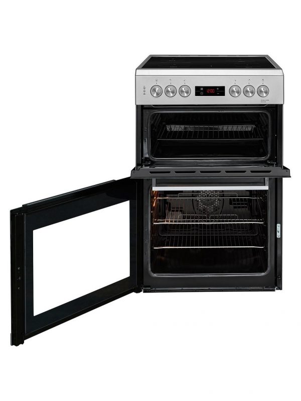 selling kdc653s 60cm electric cooker with ceramic hob silver 5f05778d4efc7