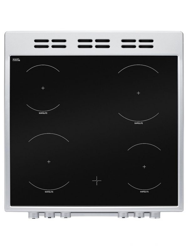 selling kdc653s 60cm electric cooker with ceramic hob silver 5f05778f04e72
