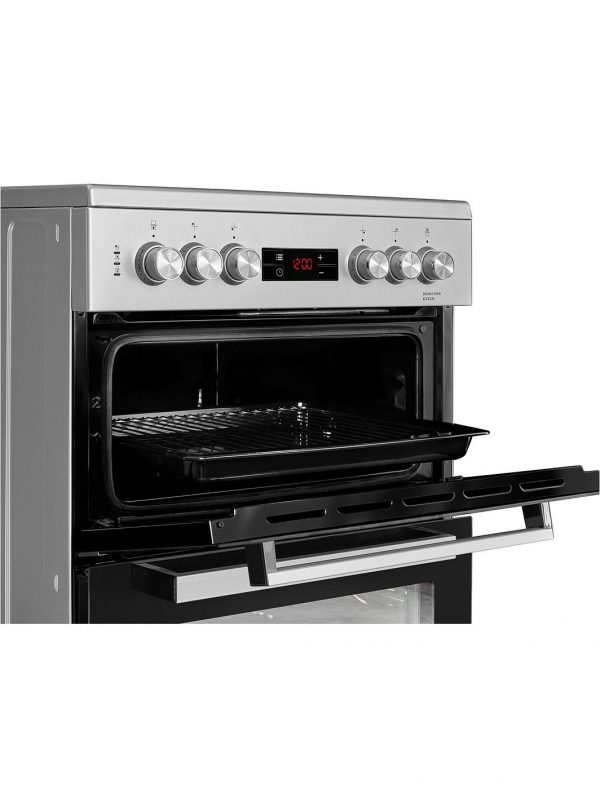 selling kdc653s 60cm electric cooker with ceramic hob silver 5f0577915a03a