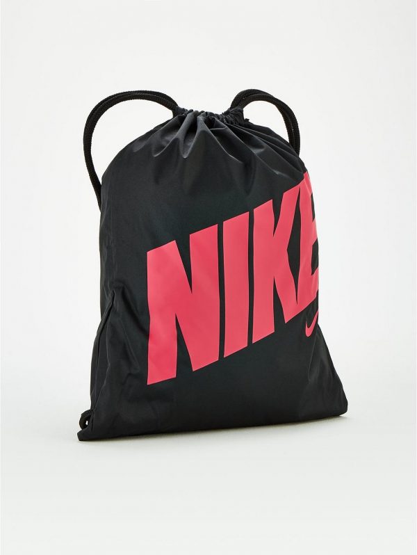 selling kids graphic gym sack black pink 5f1a6cdc4fda0