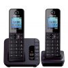 selling kx tgh222eb cordless telephone with answering machine and nuisance call block twin 5efc1d3dd90d3