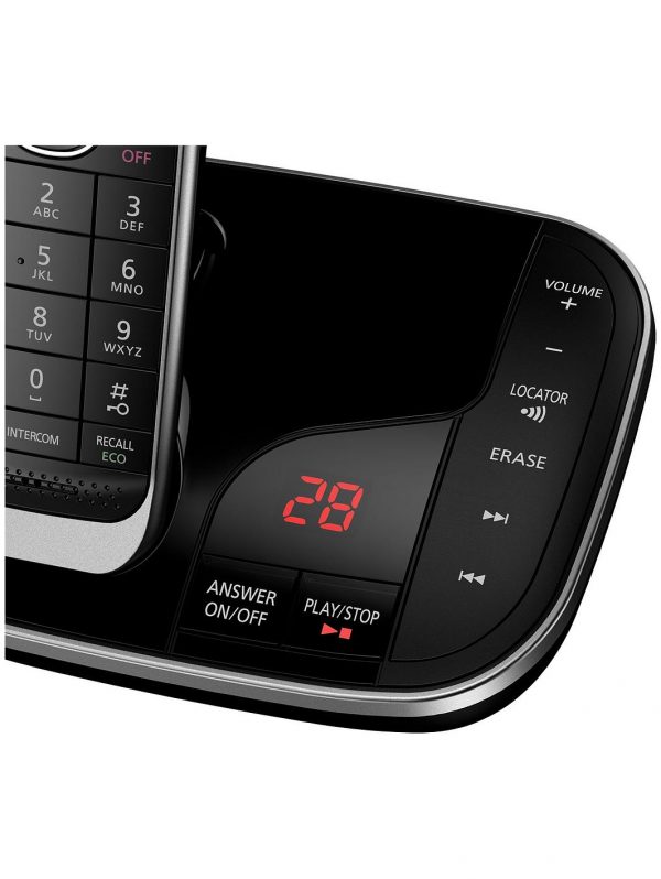 selling kx tgj324eb quad cordless telephone with answering machine black 5efc1d9752867