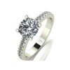 selling lady lynsey 9ct gold 1 40ct total round brilliant moissanite solitaire ring 5efc647208578