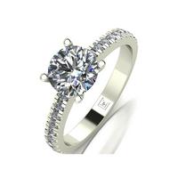 selling lady lynsey 9ct gold 1 40ct total round brilliant moissanite solitaire ring 5efc647208578