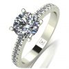 selling lady lynsey 9ct gold 1 40ct total round brilliant moissanite solitaire ring 5efc647877f06