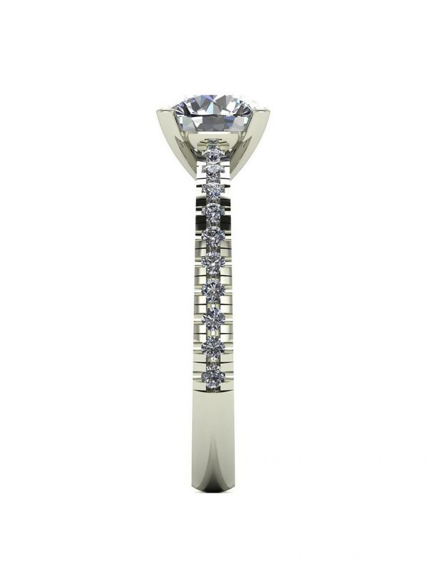 selling lady lynsey 9ct gold 1 40ct total round brilliant moissanite solitaire ring 5efc647a186f6