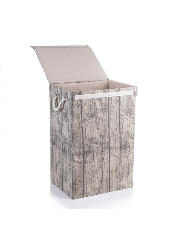 selling laundry hamper with bark print 5f003e80381cd