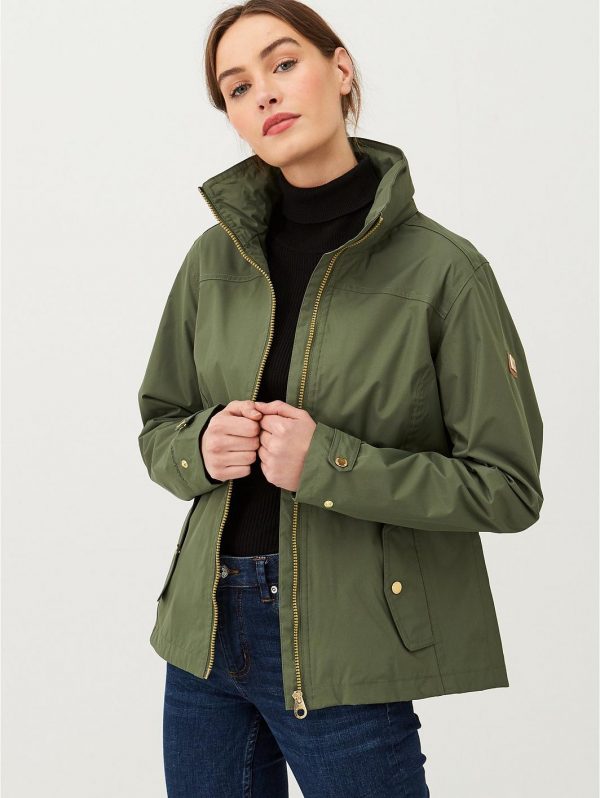 selling laurenza waterproof jacket khaki 5f0429ed44411