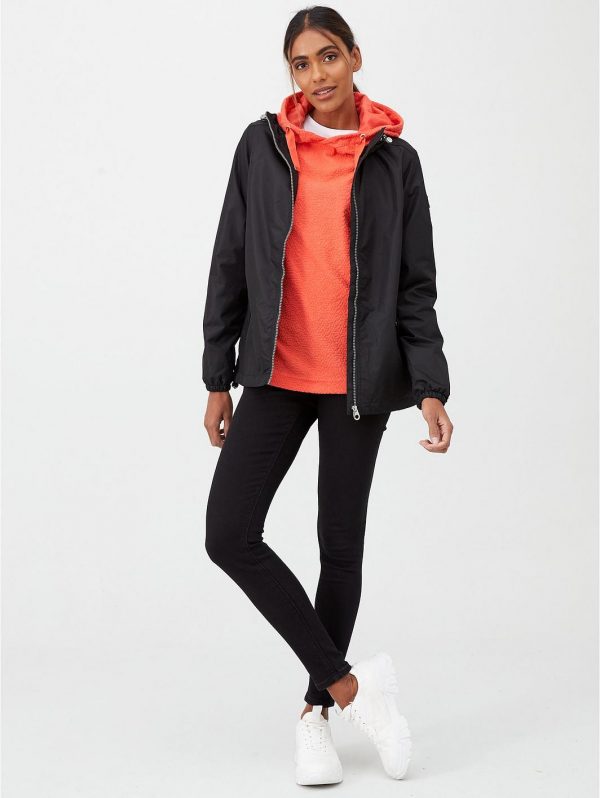 selling lilibeth waterproof jacket black 5f04295473567